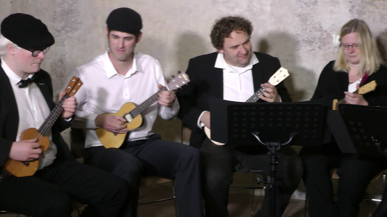 1. Bremer Ukulelenorchester - Jesus bleibt meine Freude - St. Veit-Krypta Liebfrauenkriche Bremen