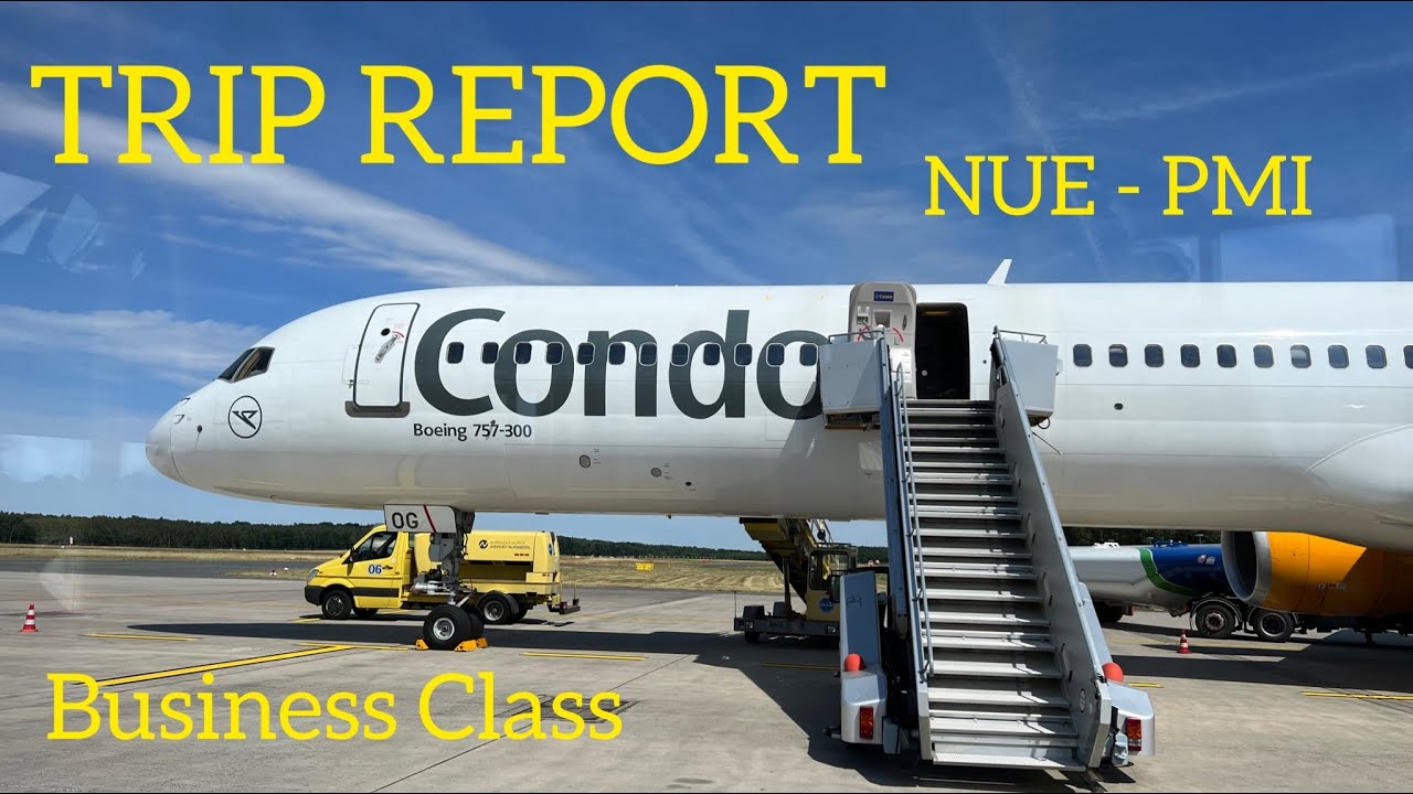 TRIP REPORT | Condor | B757 | Nürnberg - Palma | Business Class