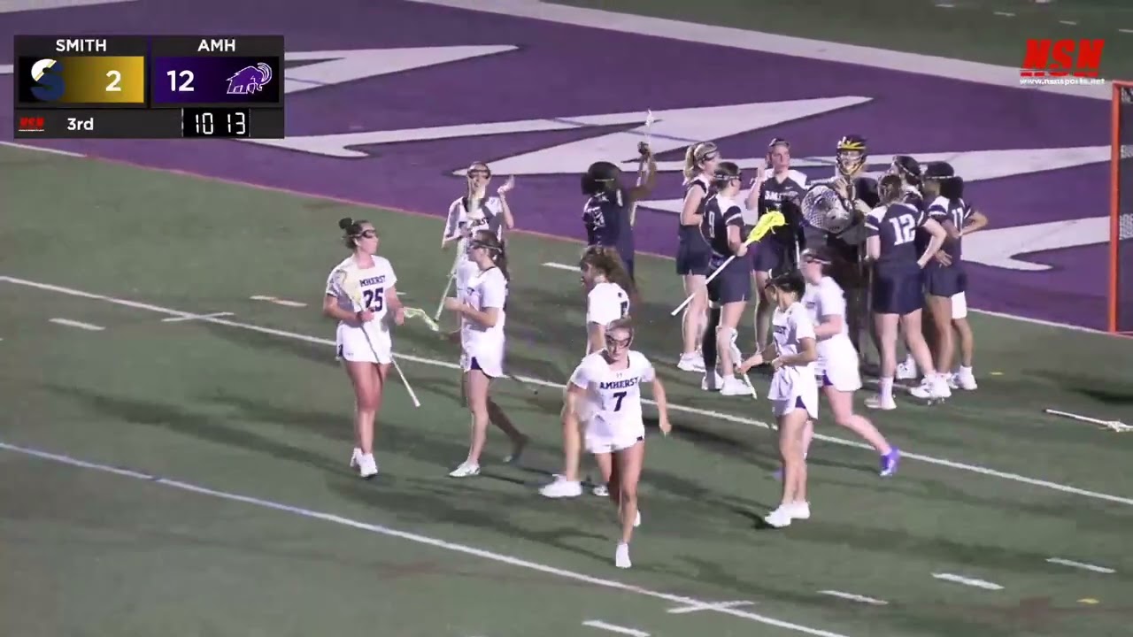 Women's Lacrosse: Amherst vs. Smith Highlights (3/10/26)
