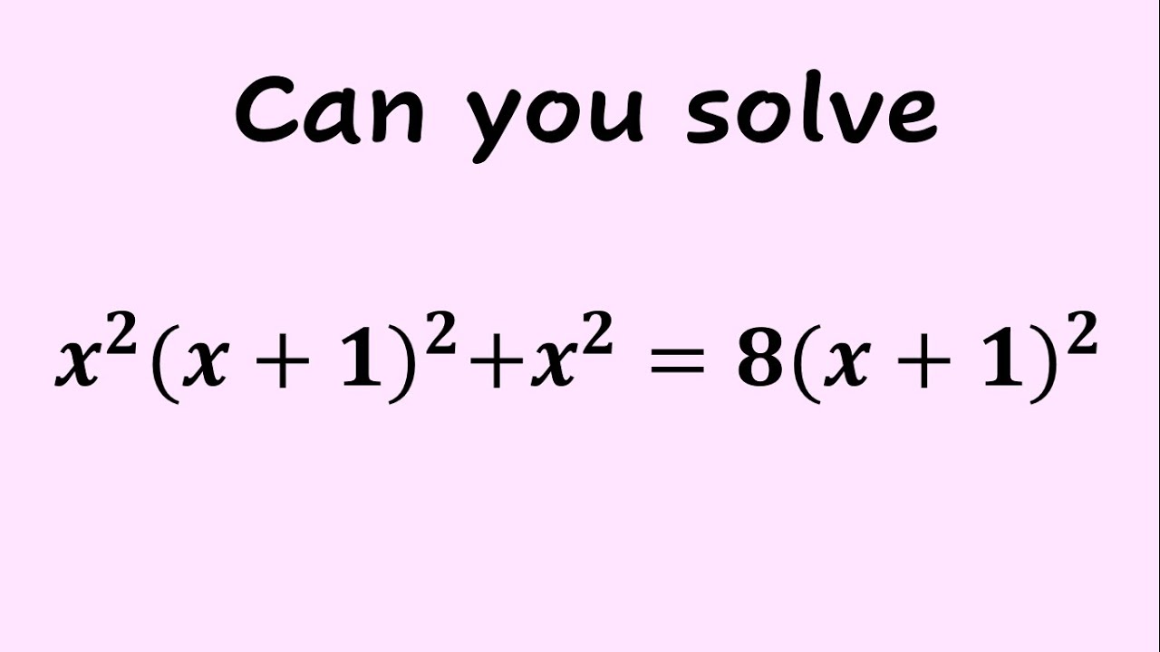 The Secret to Solving Quartic Equations Explained!
