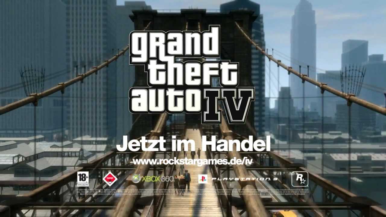 Grand Theft Auto IV Trailer (German) (HD)