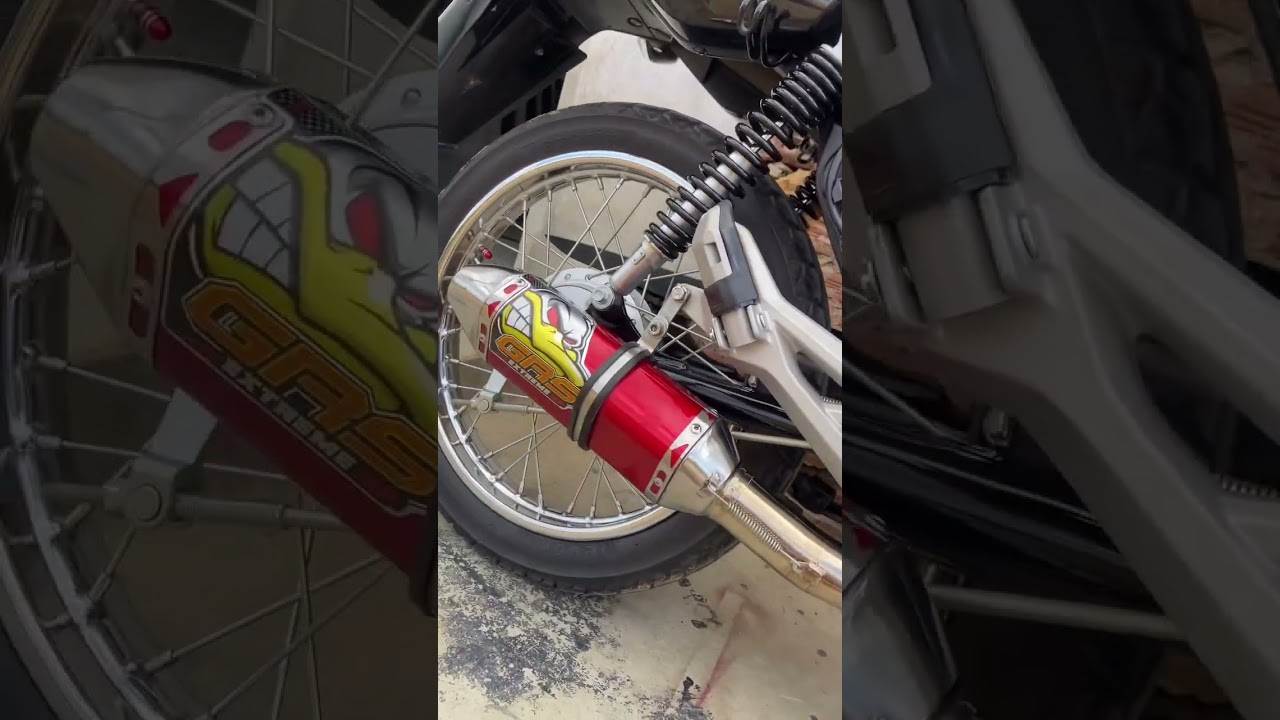 START 160 COM ESCAPE GRS HP #moto #motovlog #grsportofficial