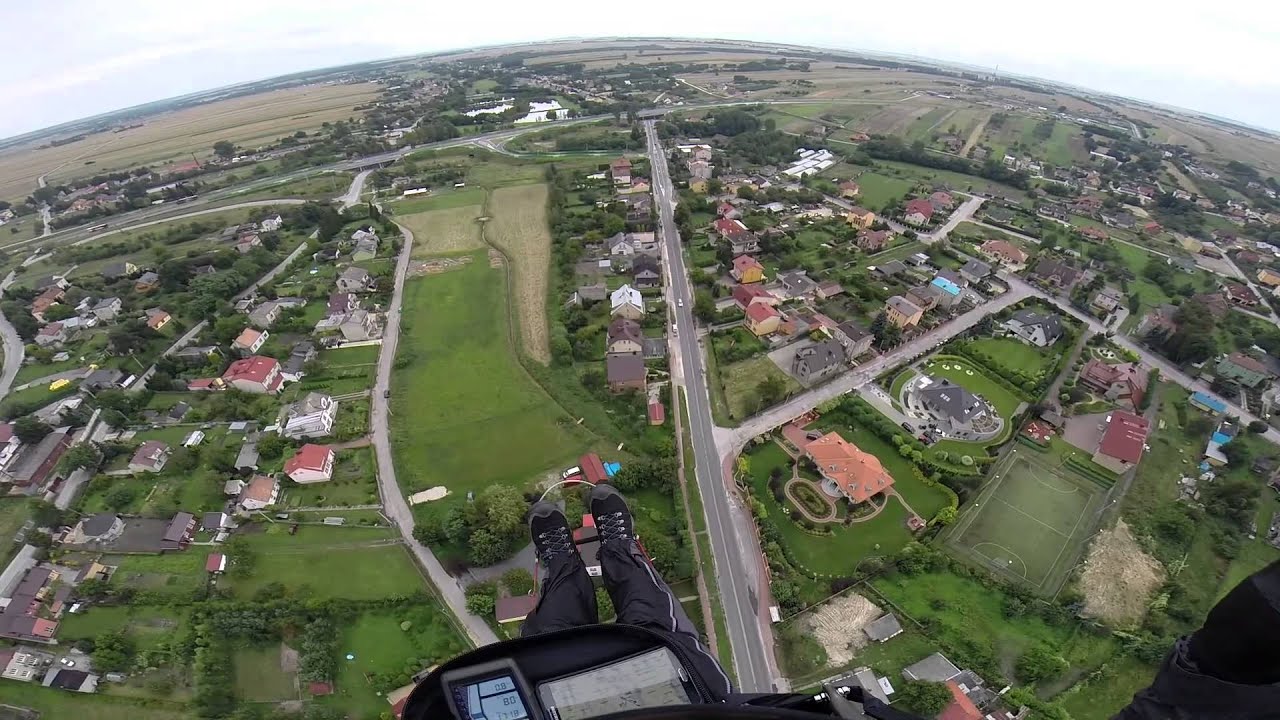 PPG Jędrzej&oacute;w 12.08.2014 motoparalotnia
