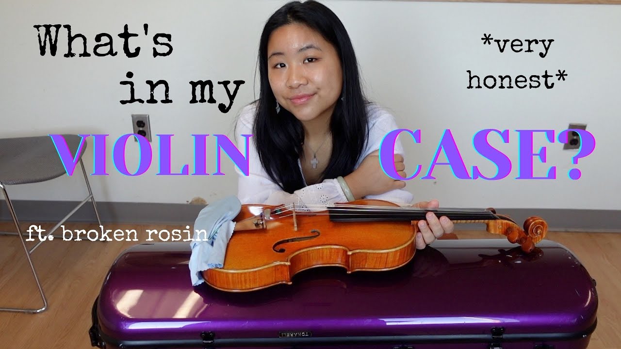 What's in my Violin Case?