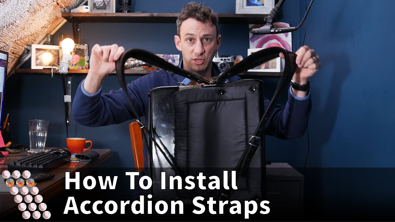 How to install accordion straps