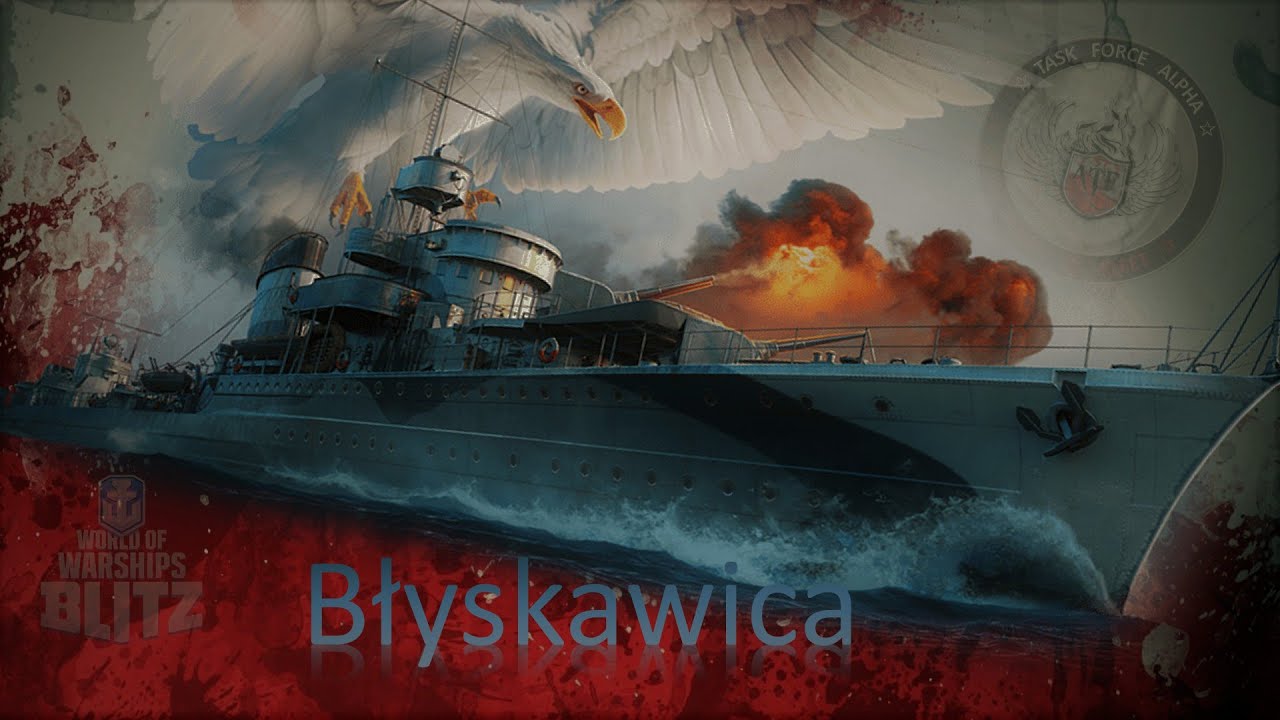 World of Warships Blitz Błyskawica - prezentacja okrętu