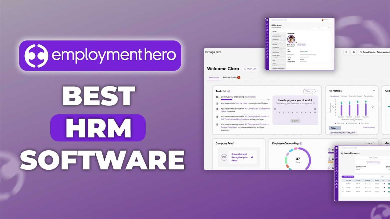 Обзор Employment Hero &mdash; лучшее программное обеспечение для управления персоналом для средних пред...