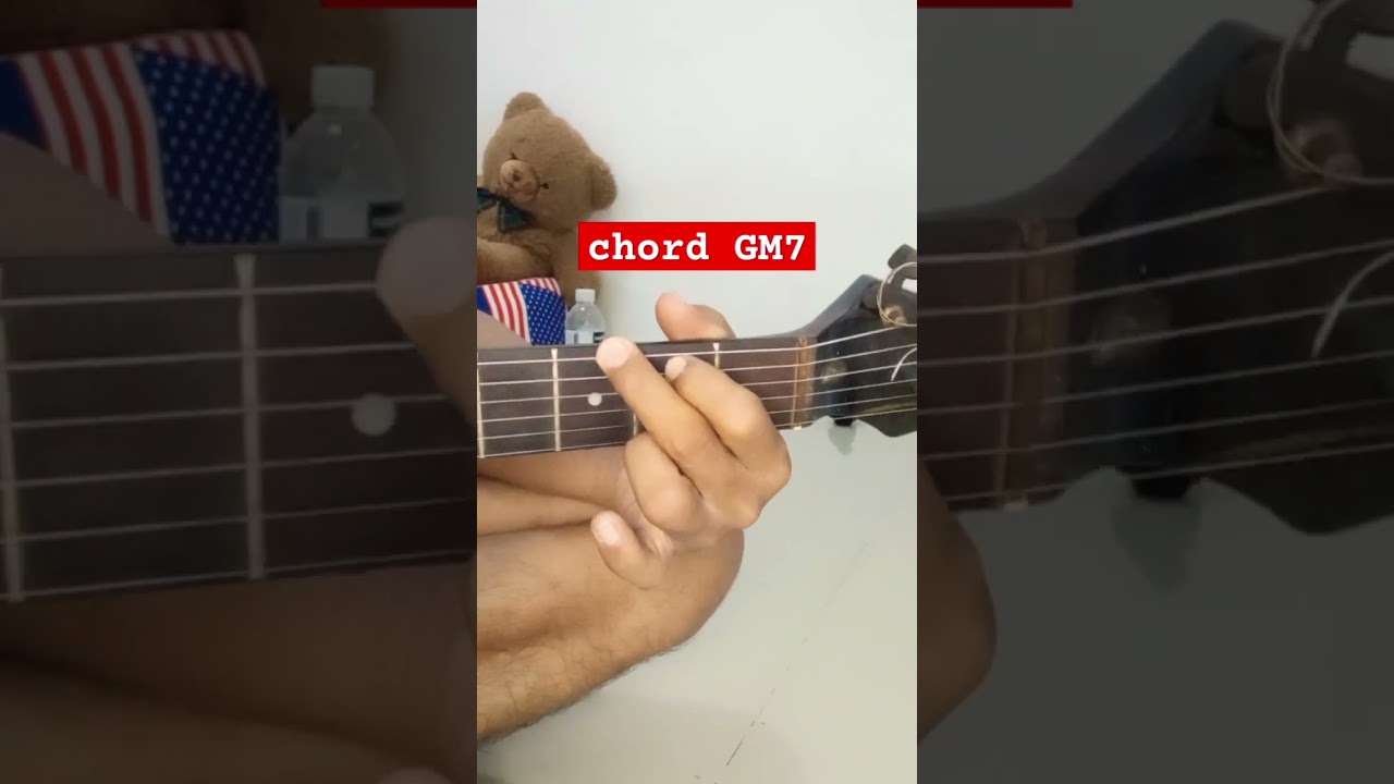 #chord GM7, #guitar