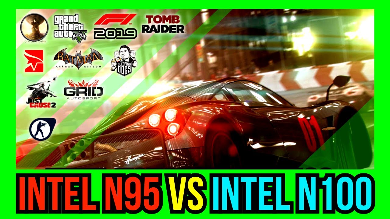 Intel Processor N95 Vs N100 + Intel UHD Graphics Xe Test | Gaming Benchmarks for 10 Games