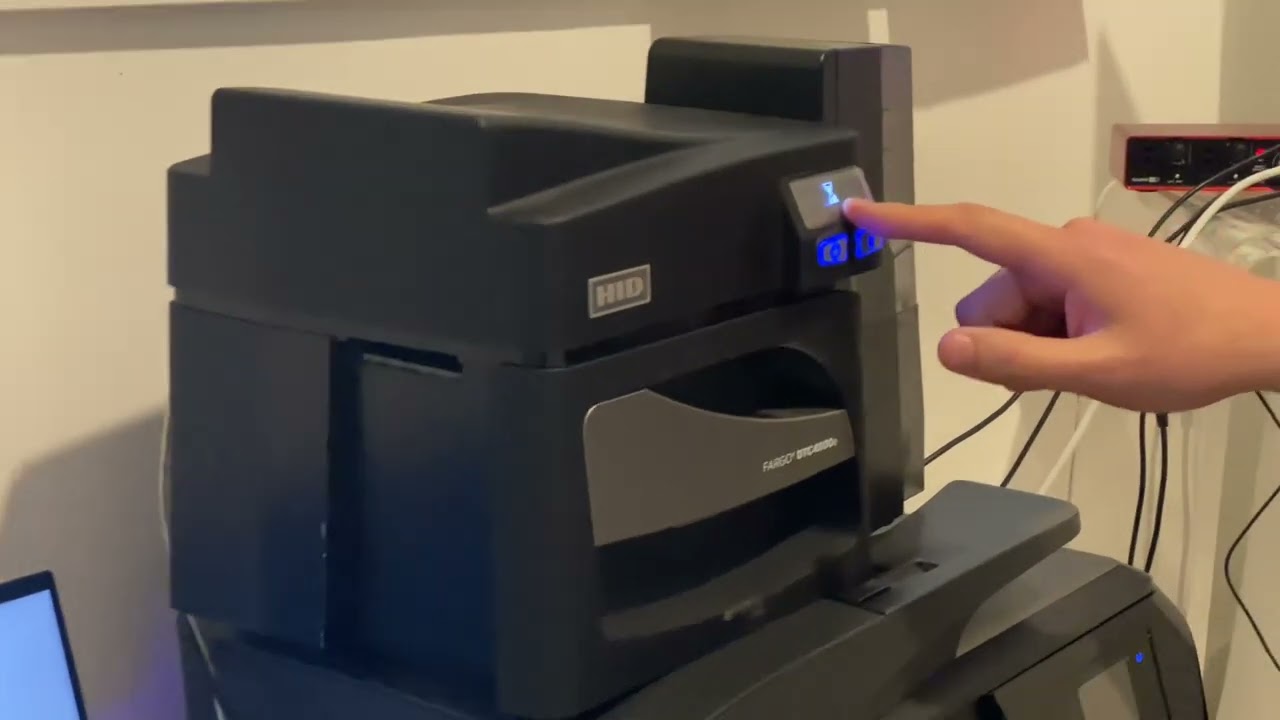 How To Calibrate Fargo DTC4500e Printer
