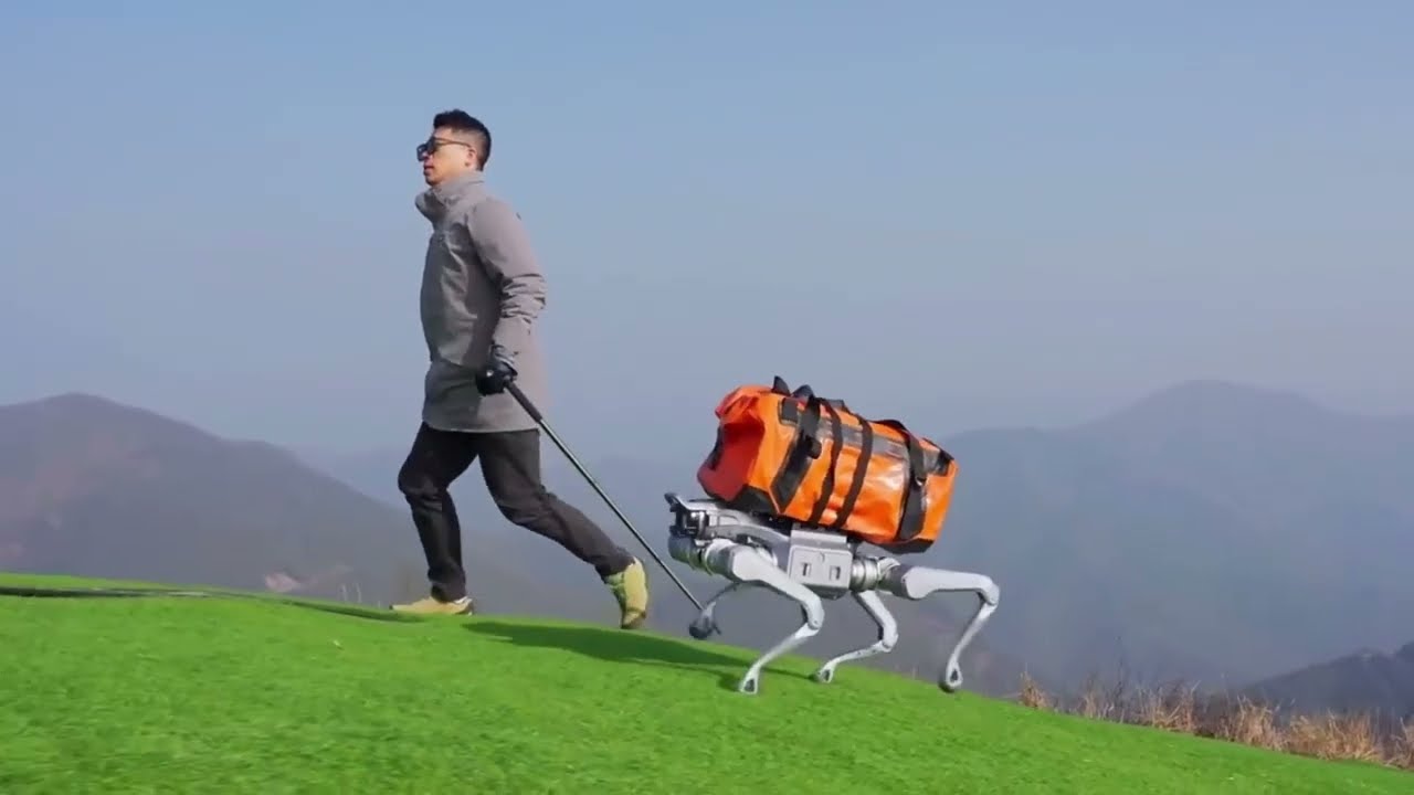 This Chinese Robot Dog Just HUMILIATED Boston Dynamics Spot 🤯 (11 MPH, 143lbs Payload