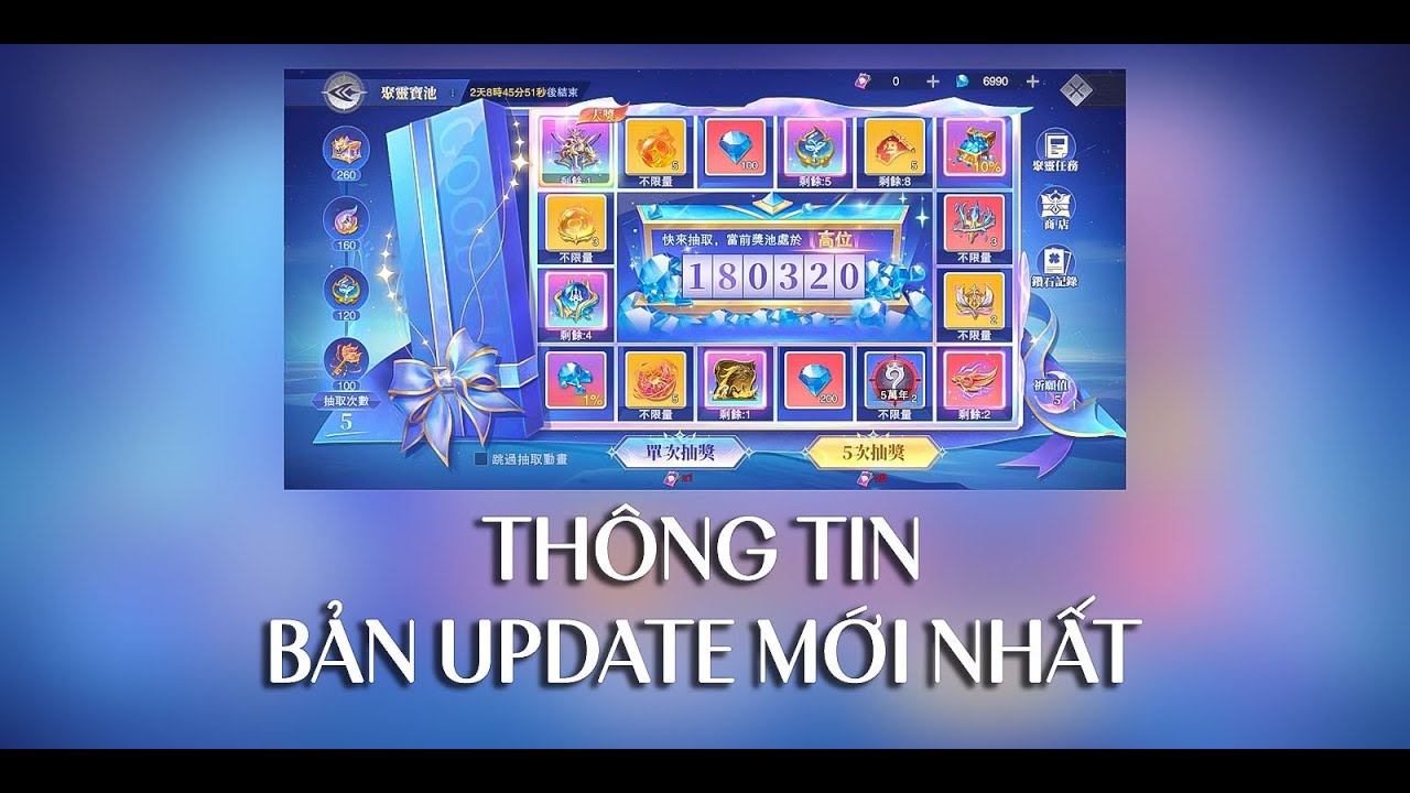 ĐLĐL_HSĐQ - Sv Đài_Những Cập Nhật Mới Sau Bản Update Mới Nhất & Event Vòng Quay Kim Cương