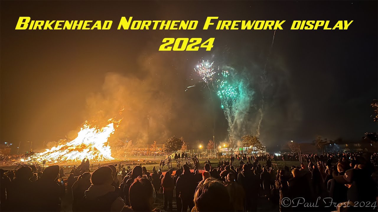Birkenhead North end Firework display 2024