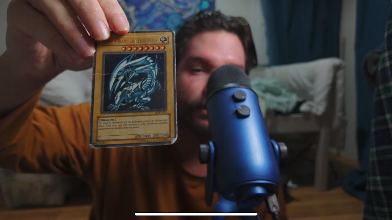 ASMR FRANÇAIS | JE VOUS MONTRE QUELQUES CARTES YU GI OH