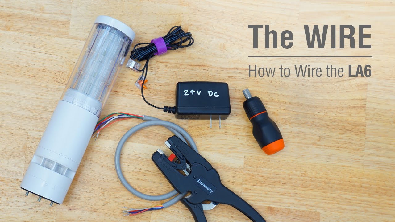 Wiring an LA6 terminal block style