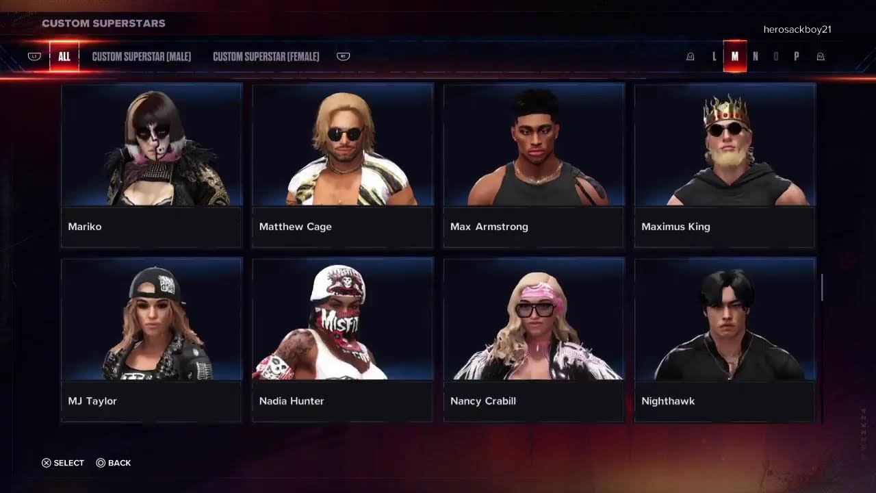 WWE 2K24 but akari is doing cartwheels 🤸‍♀️