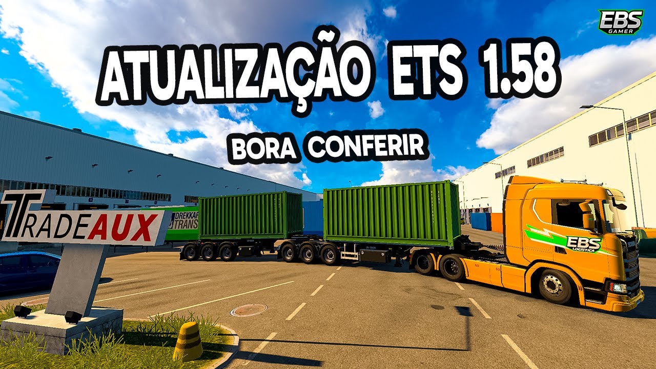 Novidades da atualização do ETS 2 1.58 bora conferir
