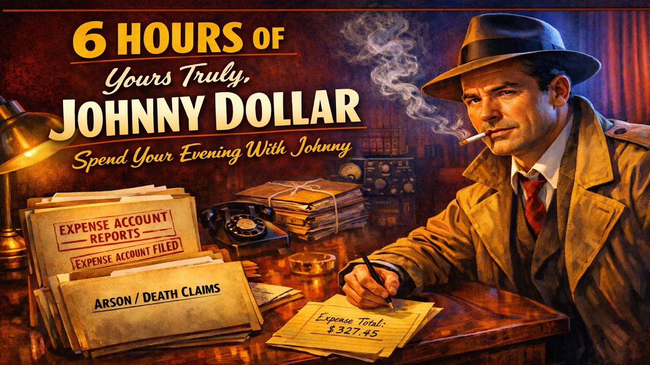 6 Hours of Yours Truly, Johnny Dollar - Volume One | Spend Your Evening With Johnny