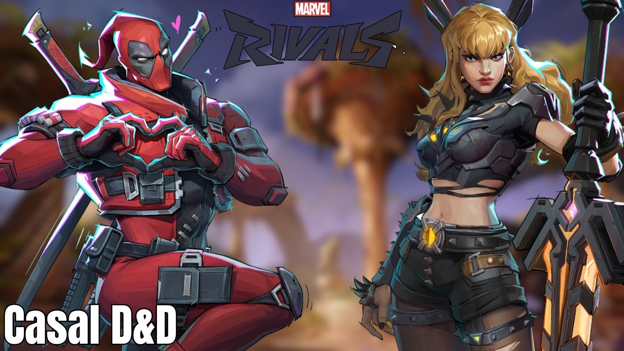 É ASSIM QUE UM MAIN DEADPOOL E MAGIK JOGA NO MARVEL RIVALS!