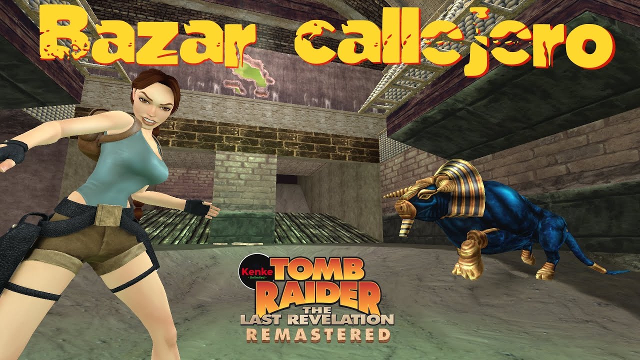 Tomb Raider IV The Last Revelation - Bazar callejero - Todos los items, todos los secretos