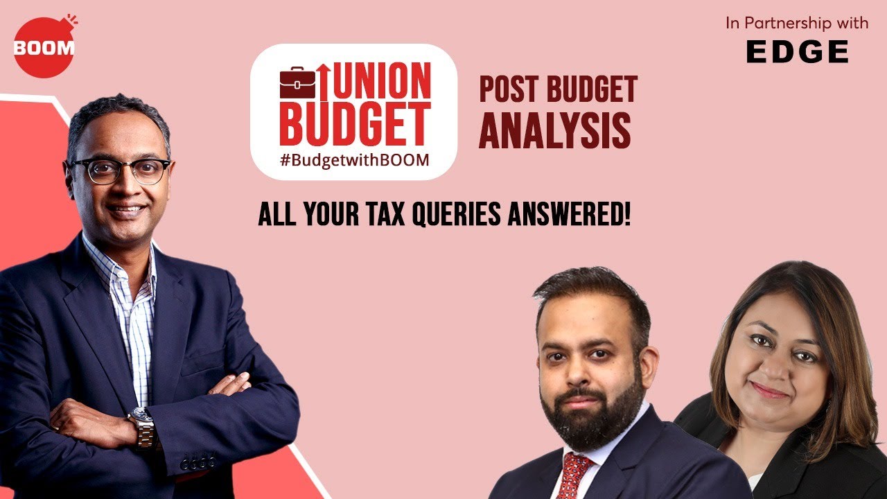 All Your Income Tax Queries Answered - Union Budget 2021 | BOOM | Govindraj Ethiraj
