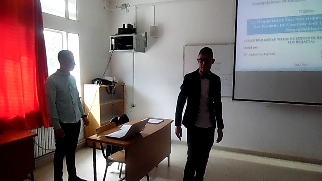 INFSPM BATNA : 20 05 2018, Extrait Soutenance, AAID Alaeddine & ADOUDA Abdraouf, -MIM-