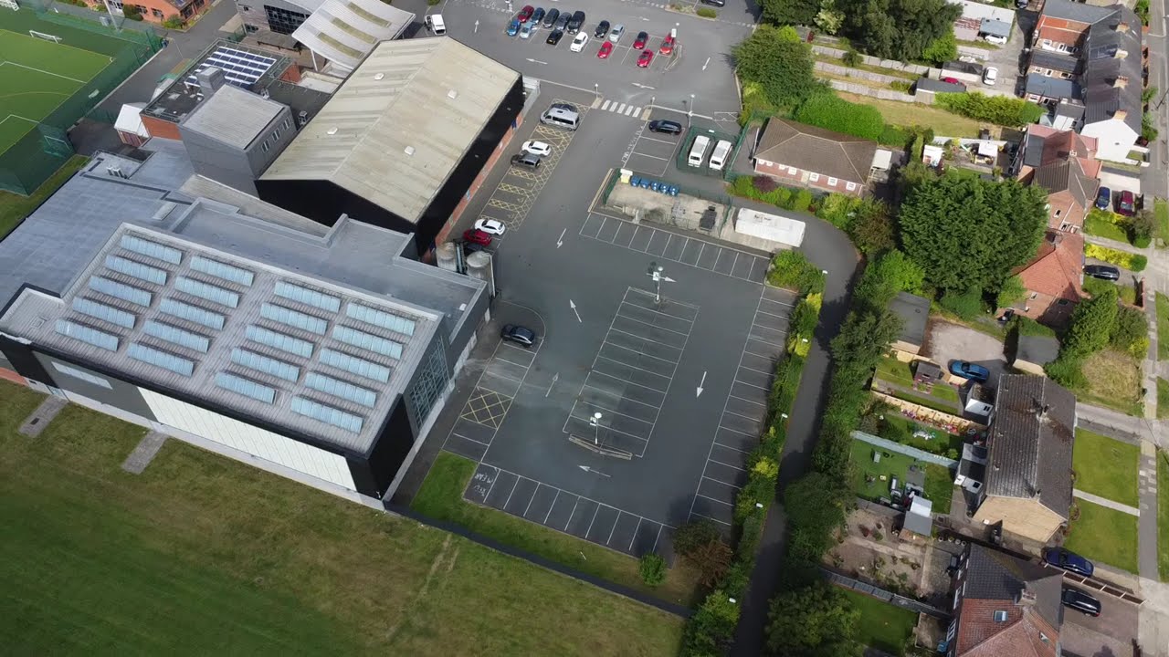 First flight over Acomb, York with DJI Mini 4K