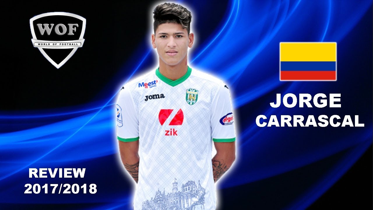 JORGE CARRASCAL | Magic Goals, Speed, Assists & Skills |  2017/2018 (HD)