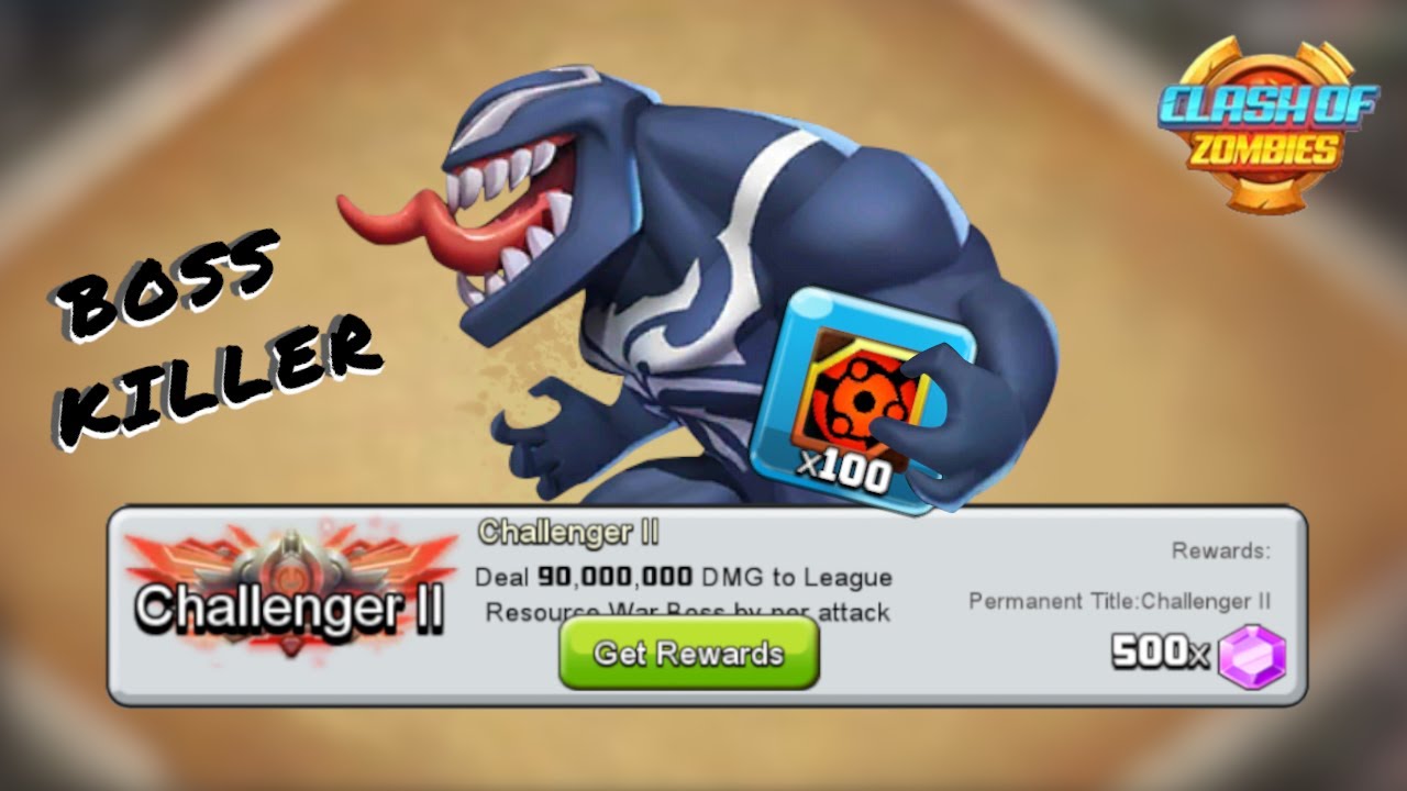 Buying Venom and Getting Challenger 2 Title | Clash of Zombies
