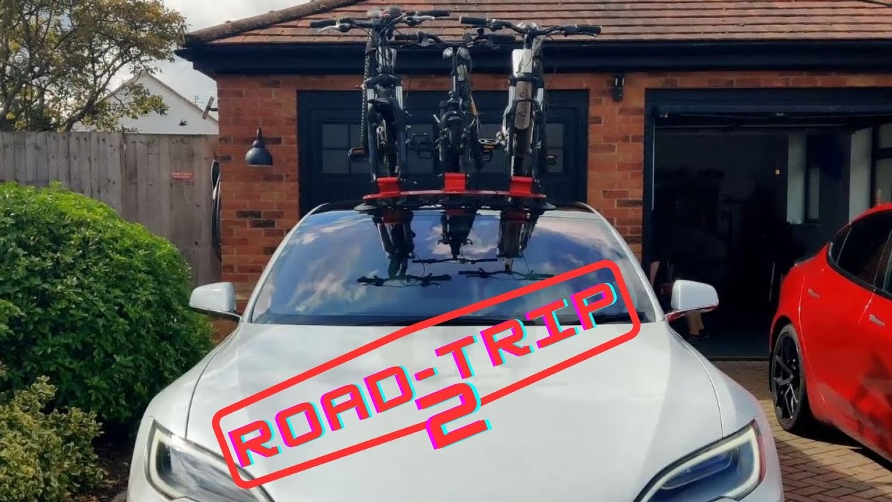 Tesla Model S Morgat Road-Trip 2023