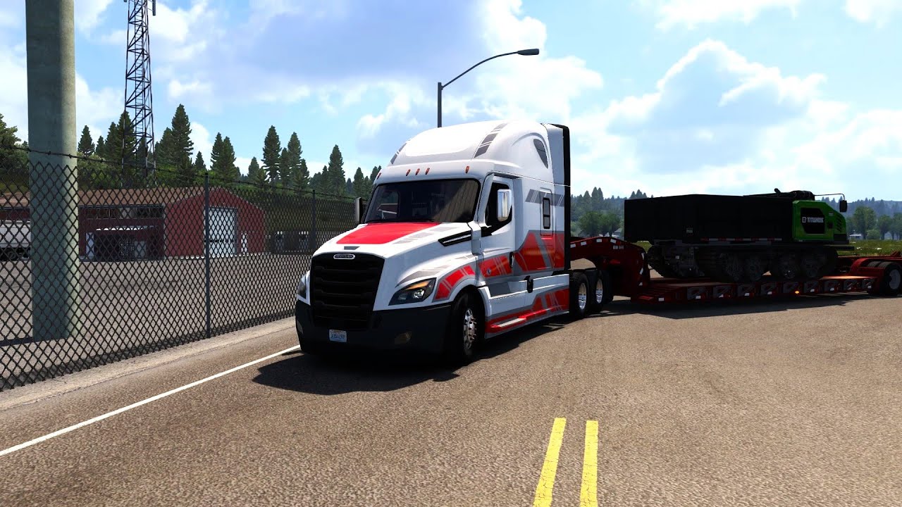 800HP N14 in a Cascadia?! Massive Crawler Carrier Haul | Newport OR → Kennewick WA.  ATS