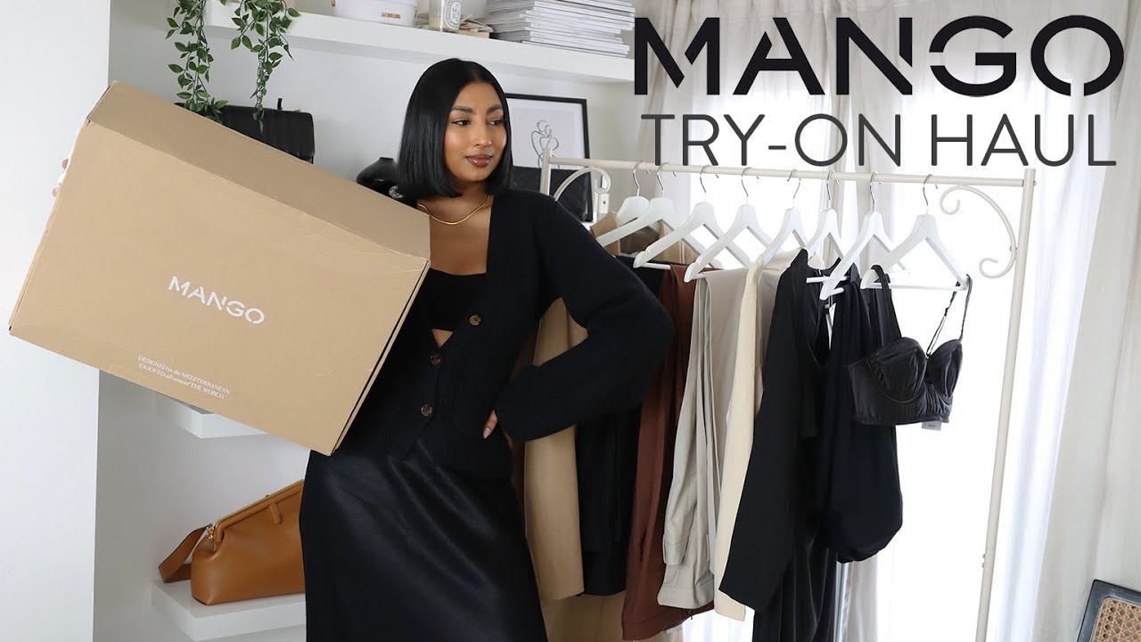 MANGO TRY-ON HAUL 2022 *NEW IN* | NOORIE ANA