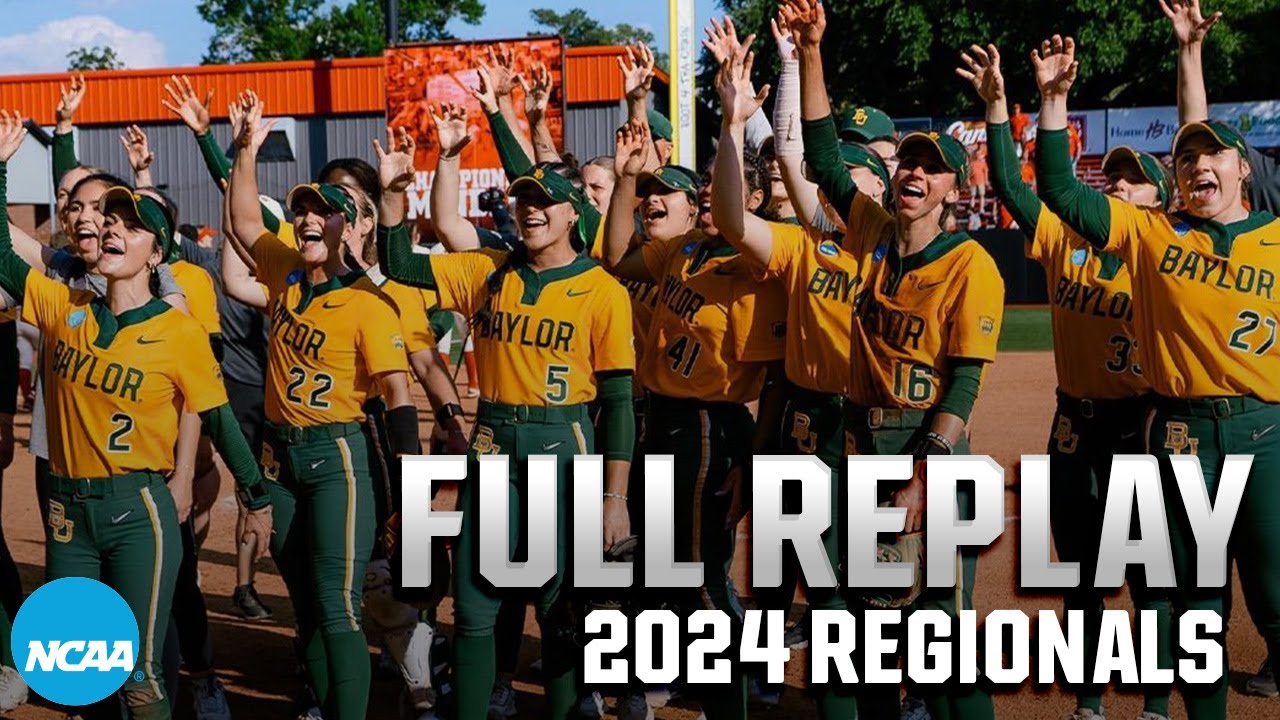 Baylor vs. Louisiana: 2024 NCAA softball regional final | FULL REPLAY