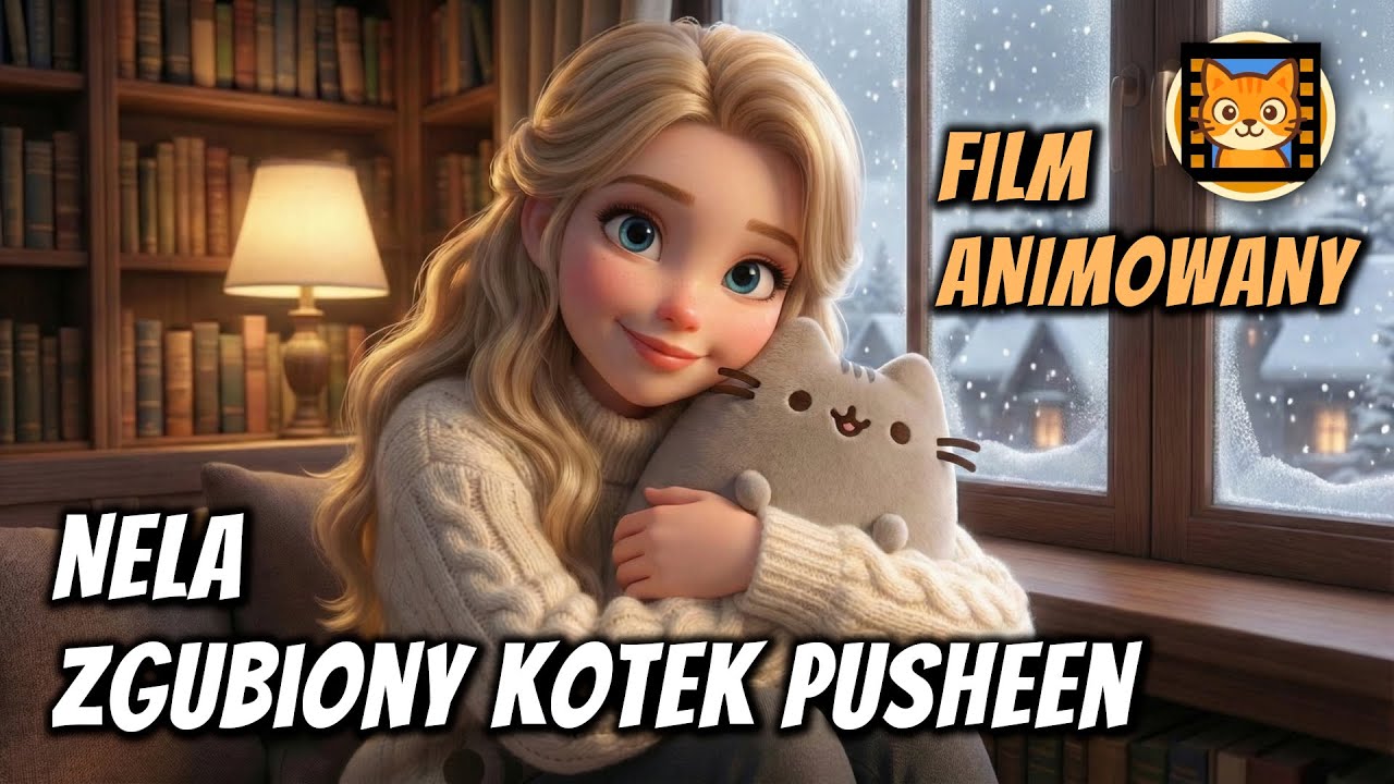 🐱💙Nela i Zgubiony Kotek Pusheen - Bajka do słuchania na dobranoc 🎧