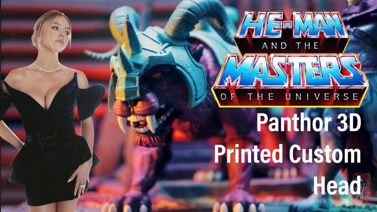 Masterverse Masters of the Universe Custom Panthor Updated 2024