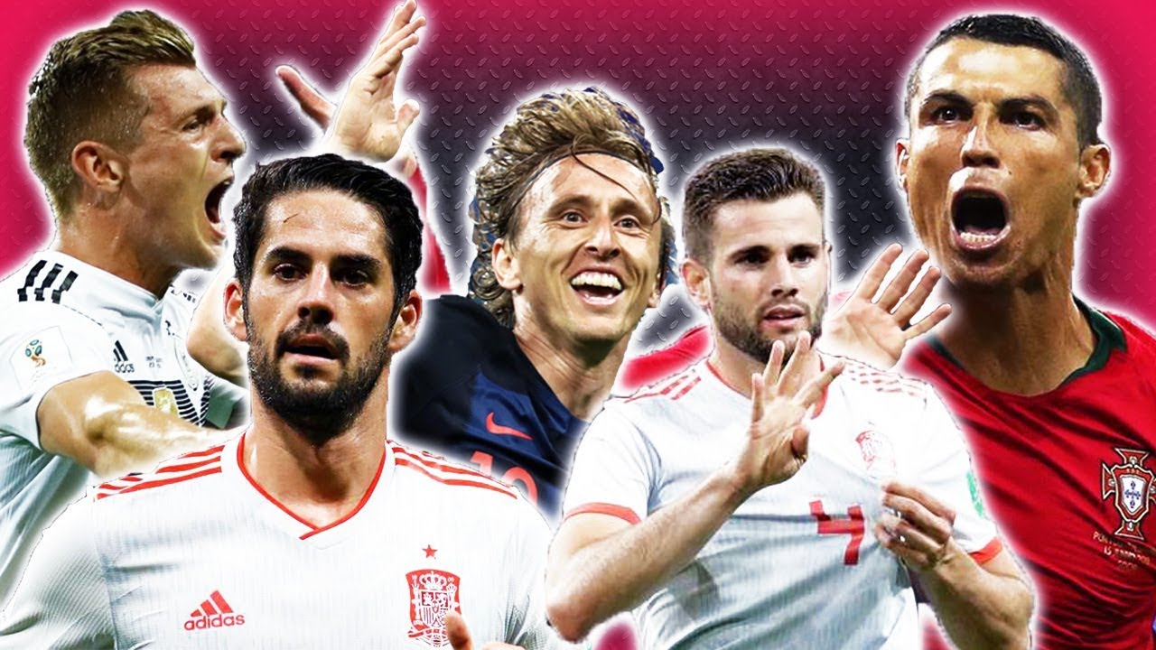 Real Madrid Players ● All 9 World Cup 2018 Goals ( Group Stage)