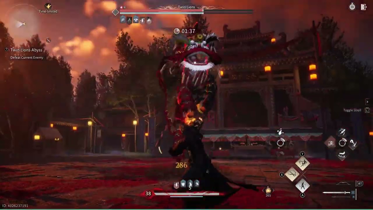 Where Winds Meet | Twins Lions | Boss Fight - No Damage