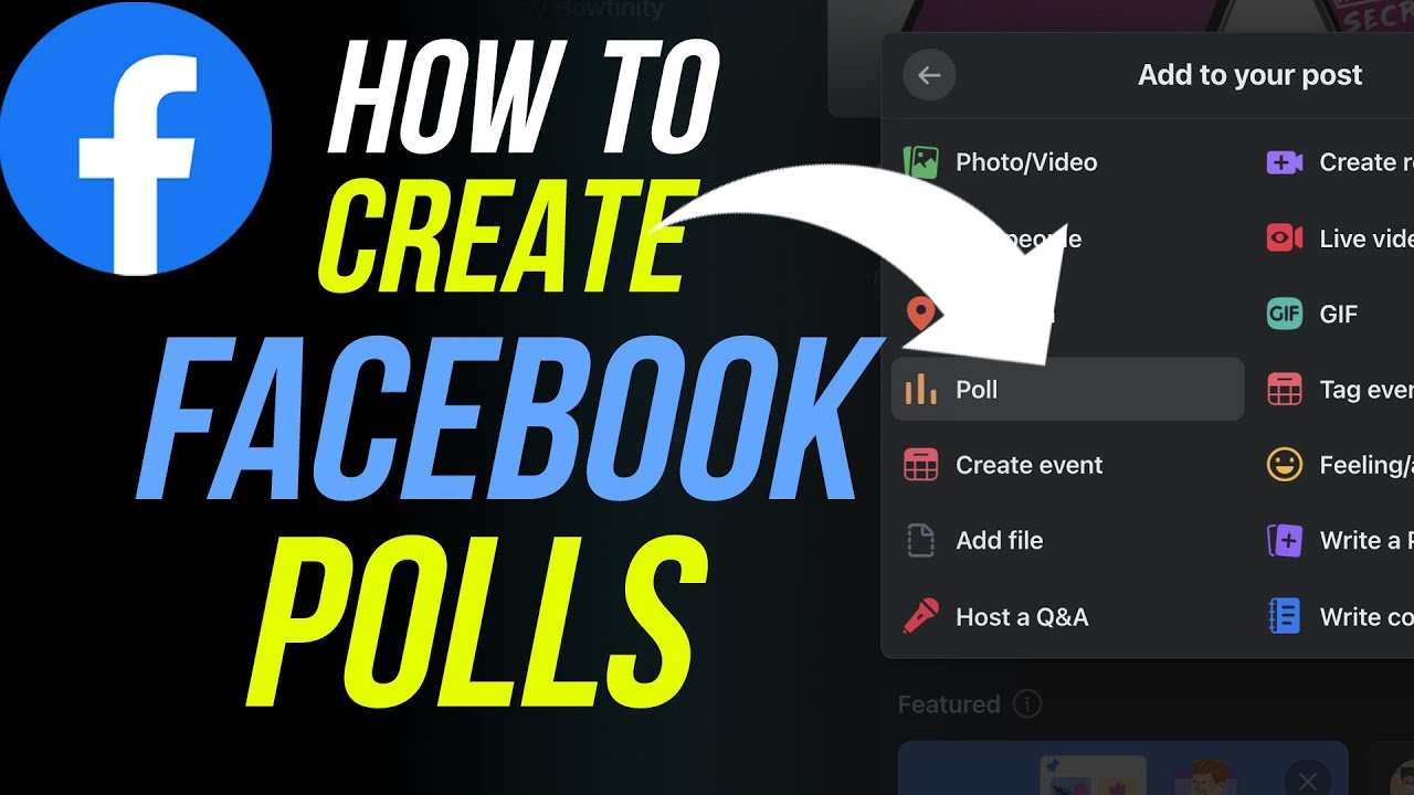 Как создать опрос в Facebook