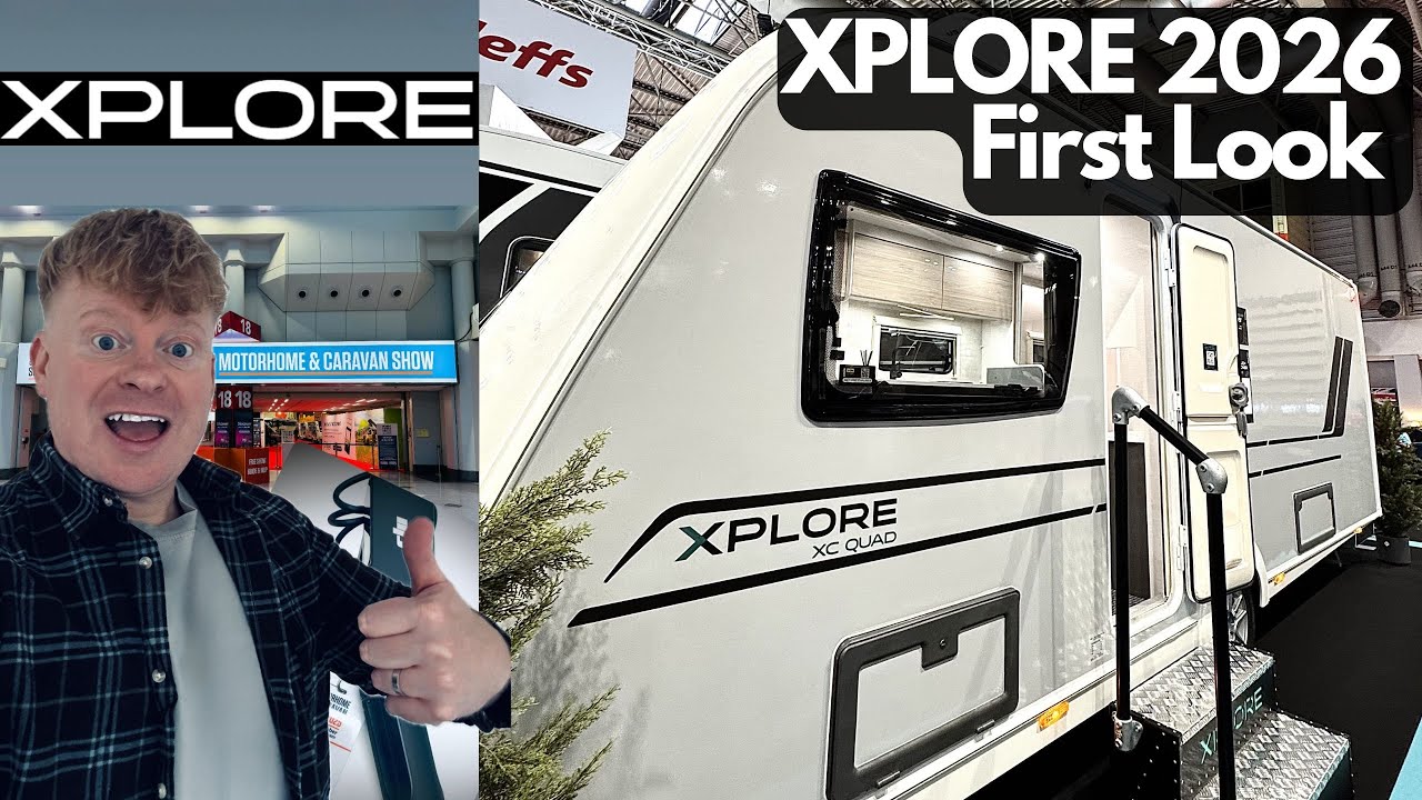 Презентация Xplore Caravan и Campervan 2026 на NEC! 😱 Что на самом деле произошло на выставке! | ...