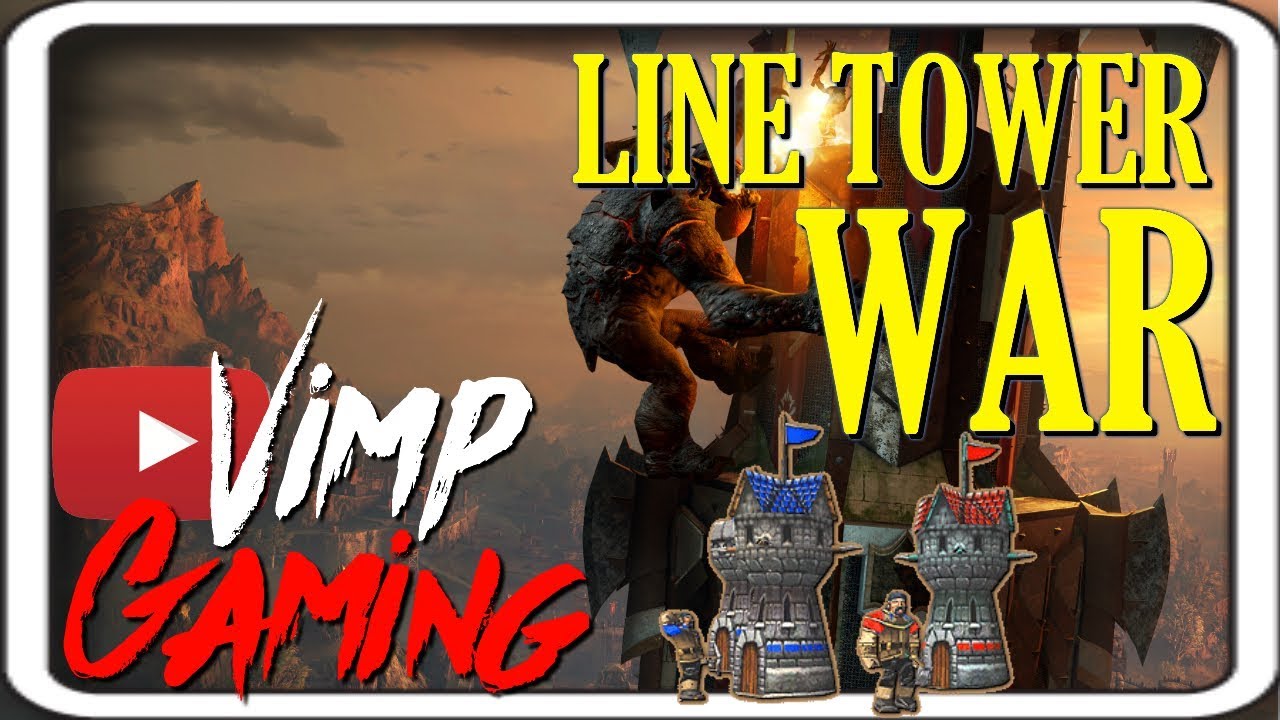 Warcraft 3 | Line Tower War | LEGENDARY GAME!