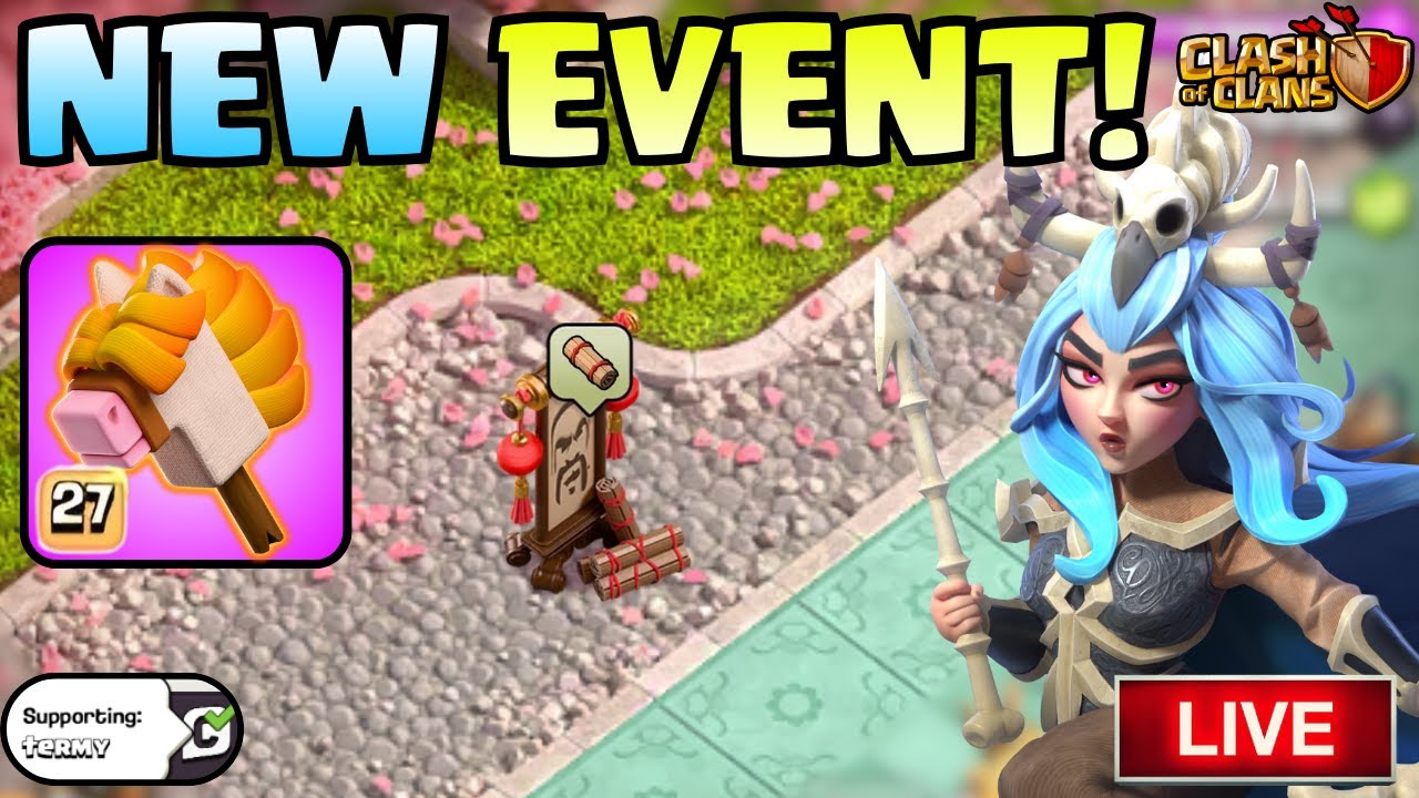 NEW Wise Warrior Event Starting TOMORROW! Ranked Attacks and CWL (Clash Of Clans LIVE) - Vertical