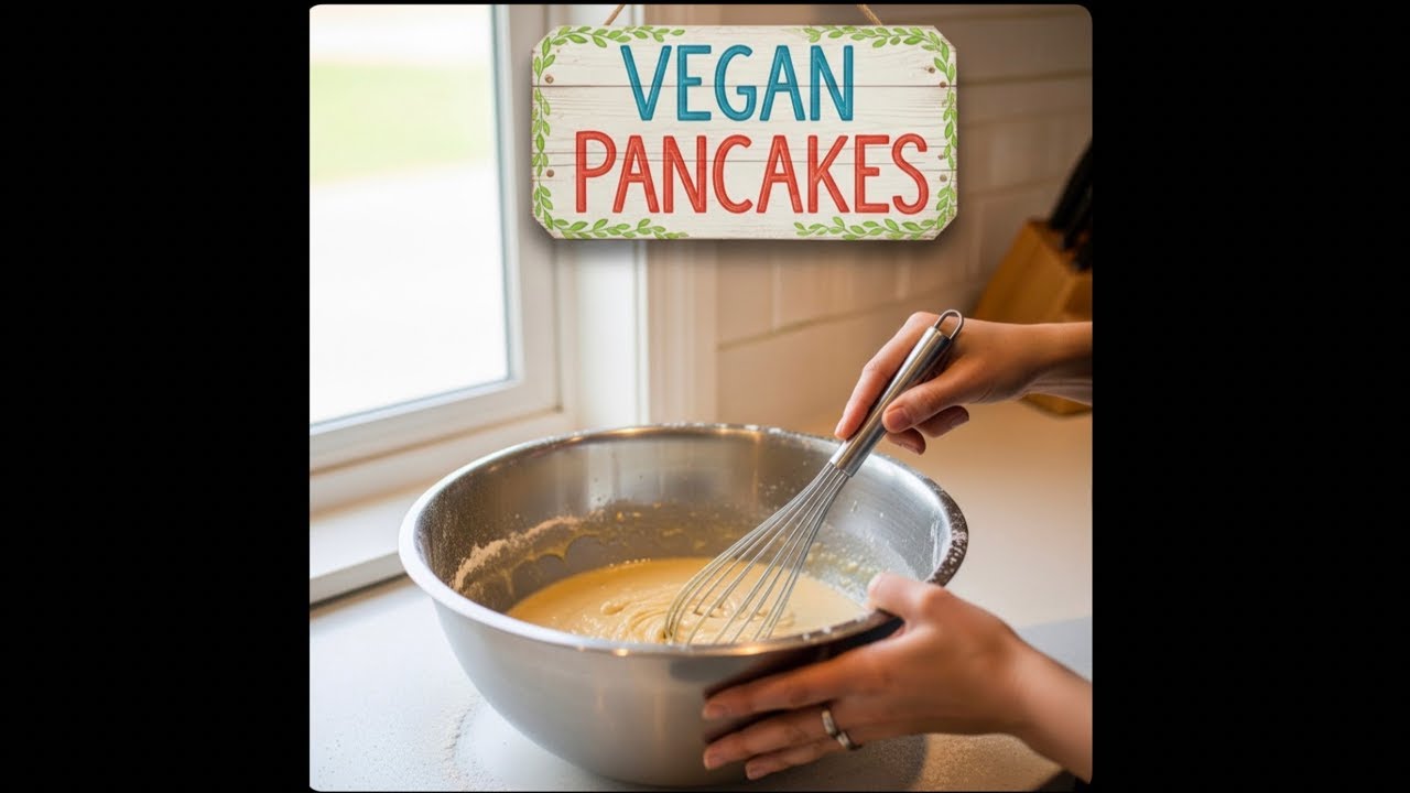 Vegan Pancakes done right! #vegan @cassiekitchenkreations318 🥞🥰