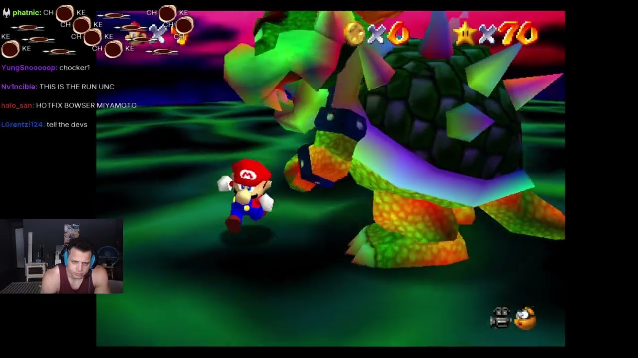 Tyler1 Beats Super Mario 64