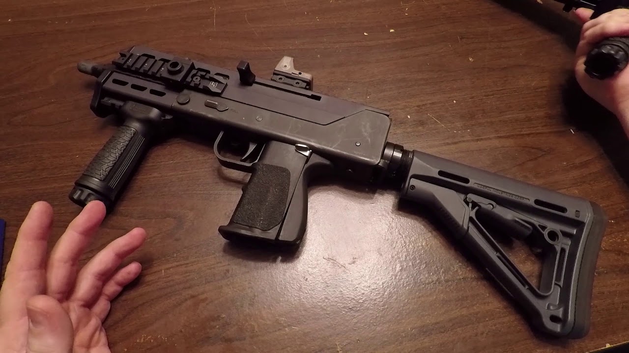 MAC10 Lage Mk2 Upper Ingram M10 Machine Gun MAC-10 SMG Review