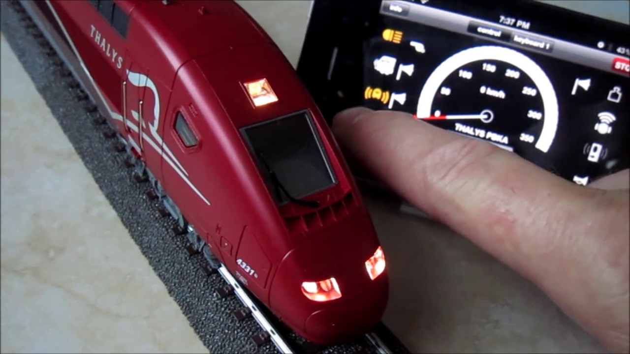 🚅🚂THALYS TGV PBKA MARKLIN HO  WI-FI HD part # 1