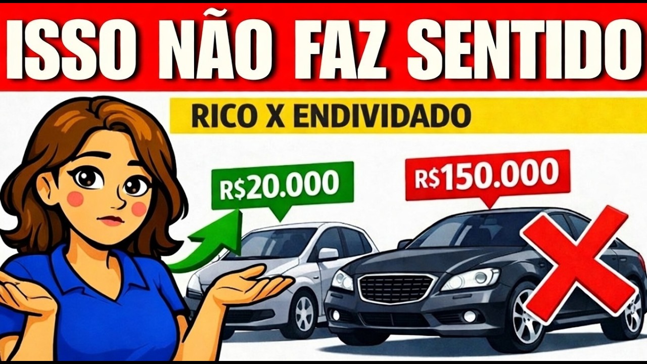 Por Que Gente Sem Dívidas Dirigem Carro De R$ 20 Mil E Endividados Dirigem De R$ 150 Mil?