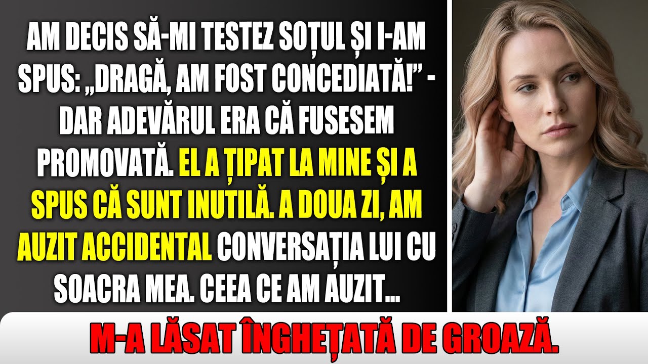 Mi-am testat soțul spunând „Am fost concediată!” — Dar ceea ce am auzit apoi a schimbat totul