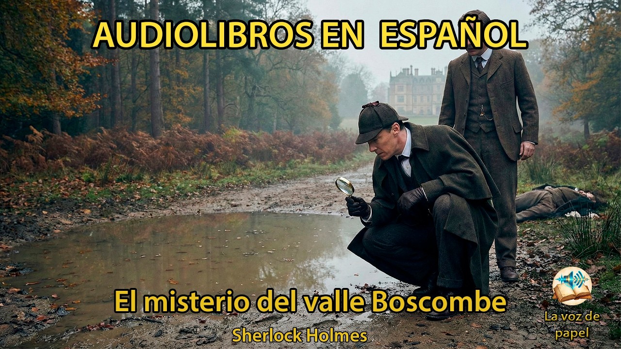 Sherlock Holmes: El misterio del valle de Boscombe | Audiolibro Voz Humana 🎧