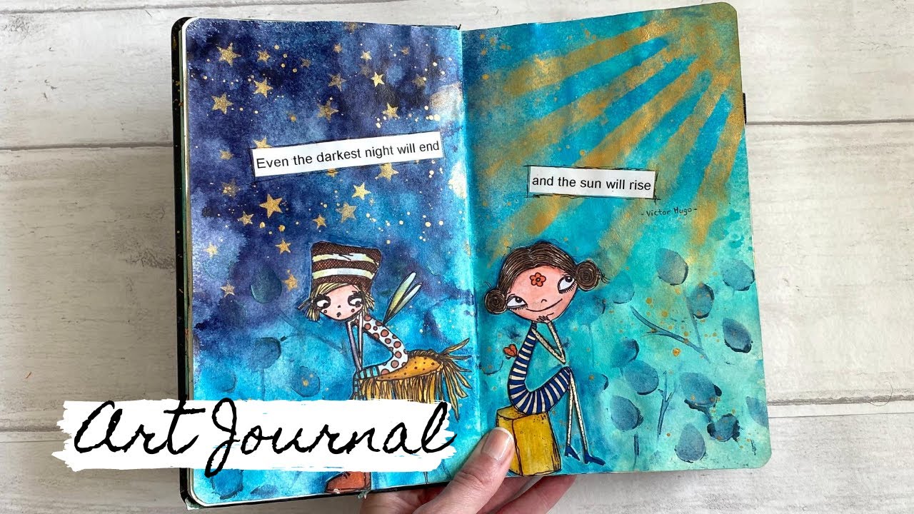 Art Journal with Elena Zinski Art - EASY