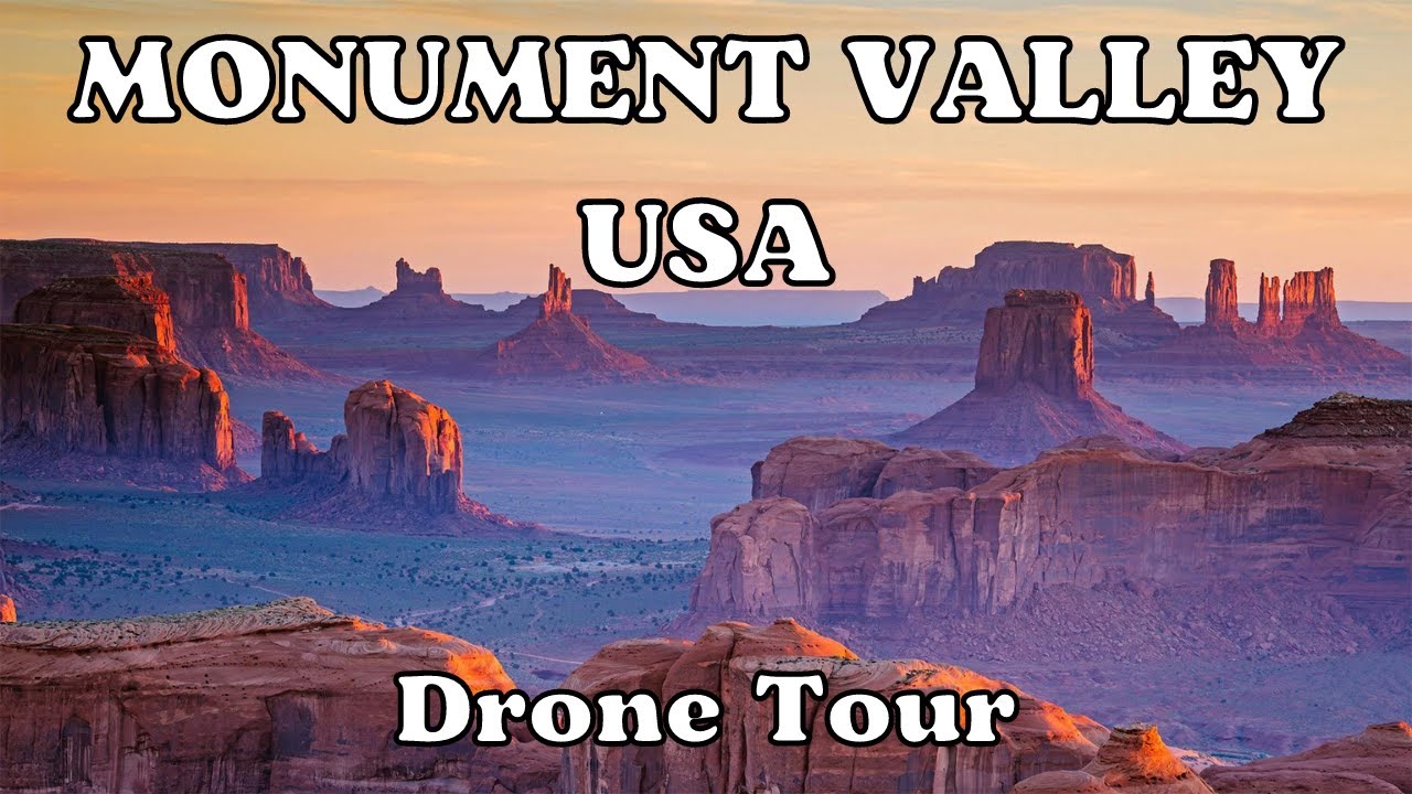 Monument Valley Navajo Tribal Park, USA [4K Scenic Film With Peaceful Music]